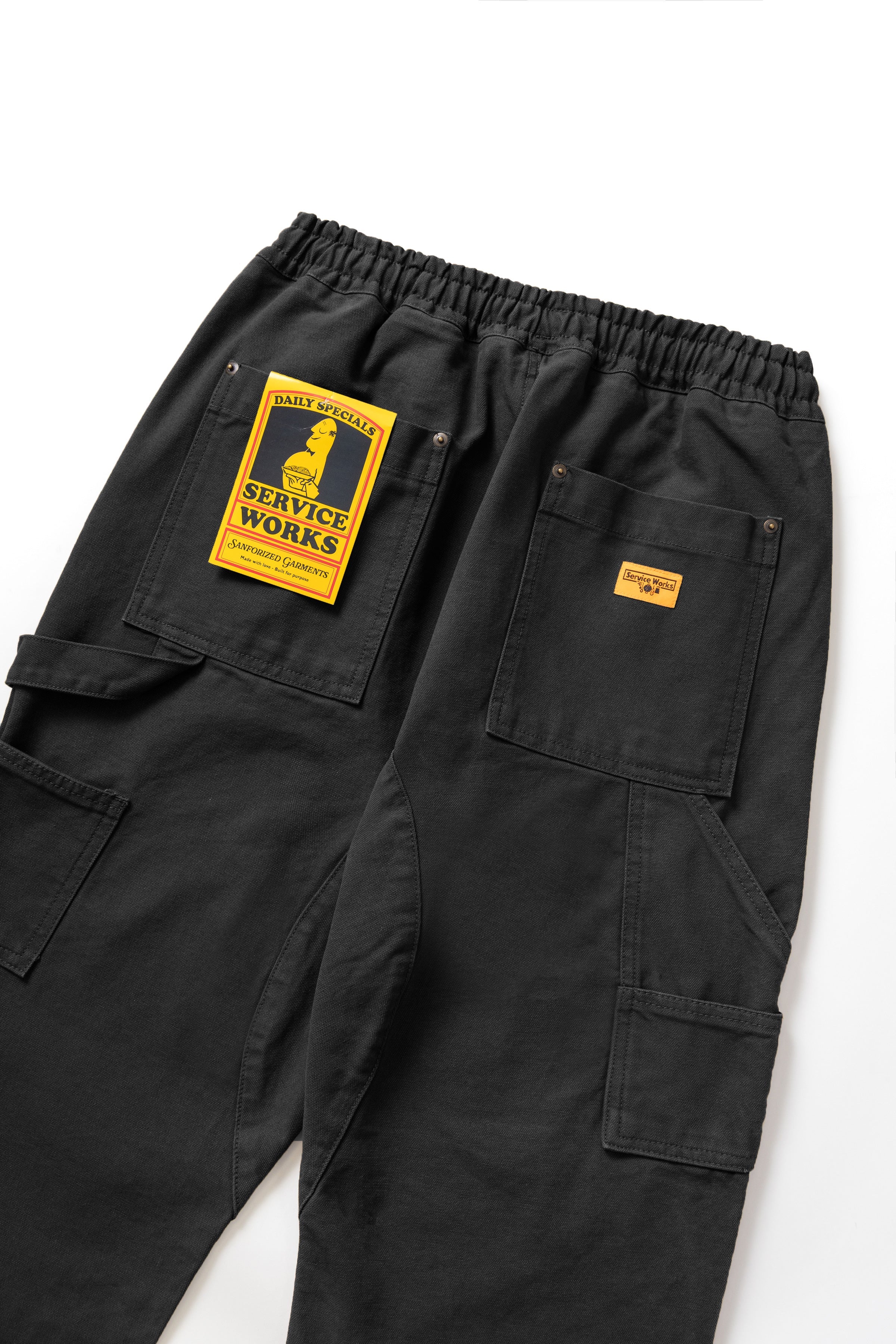 Service Works - Utility Chef Pants - Black - Image 4