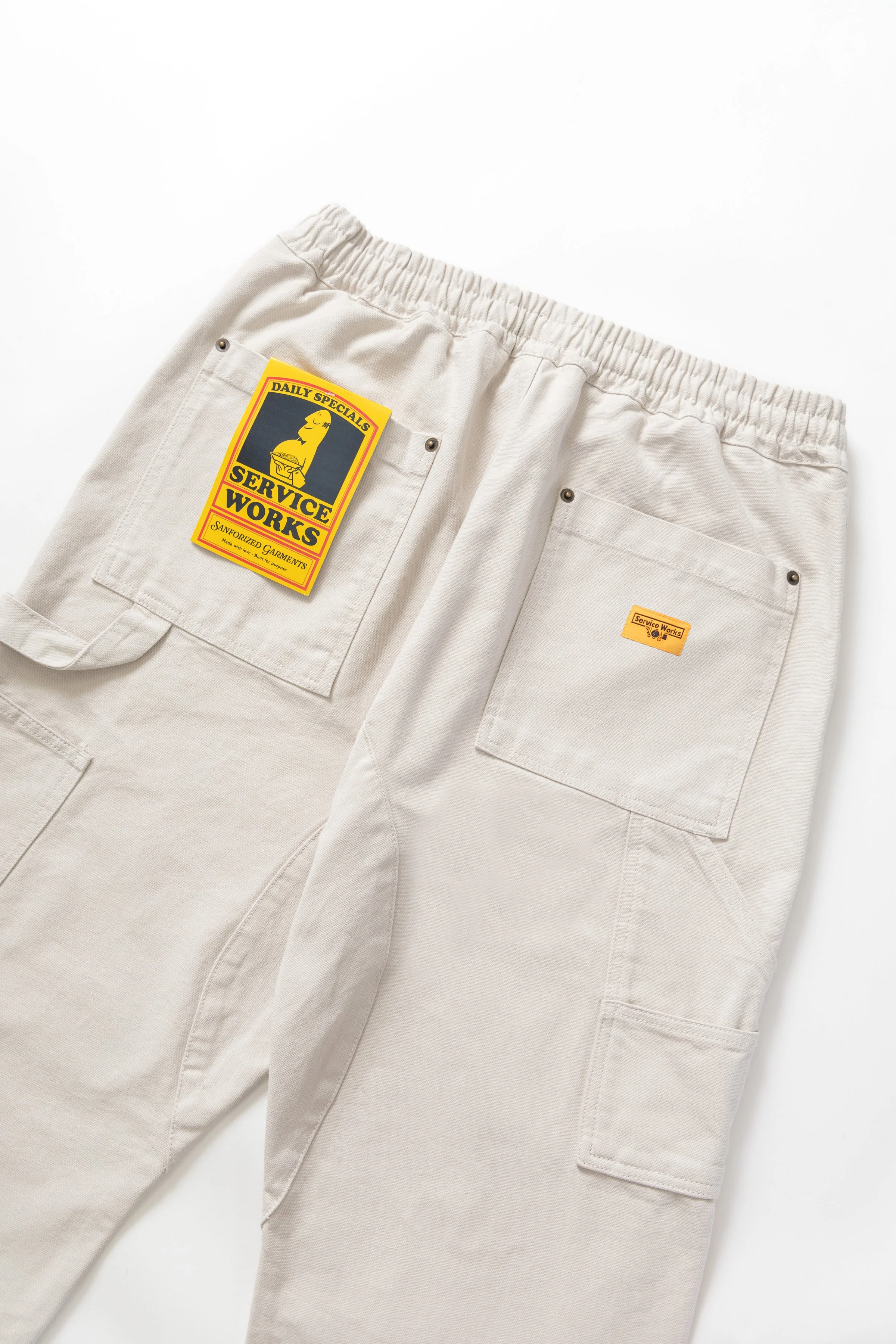 Service Works - Utility Chef Pants - Bone - Image 4