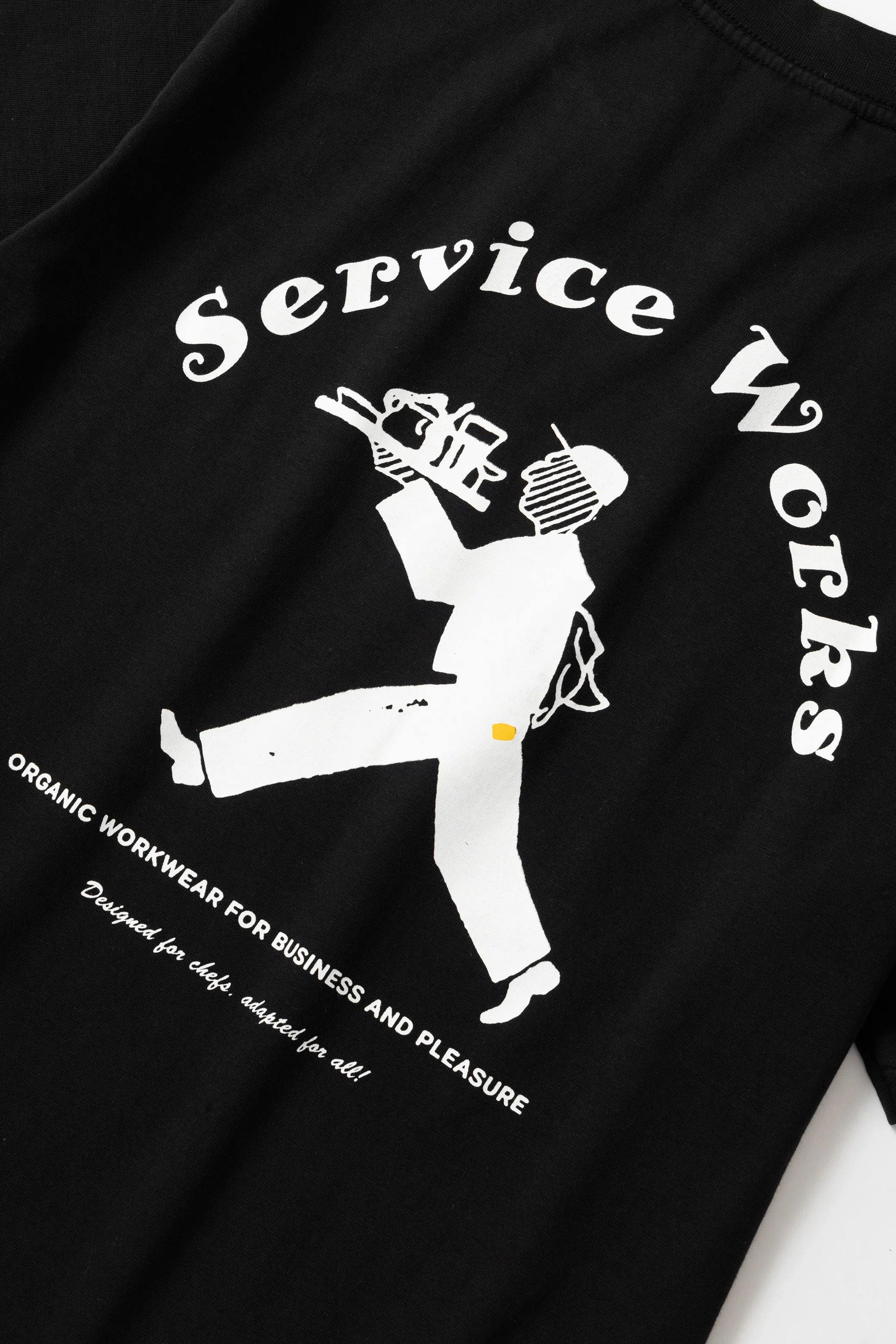 Service Works - Waiter Tee - Black - Image 4