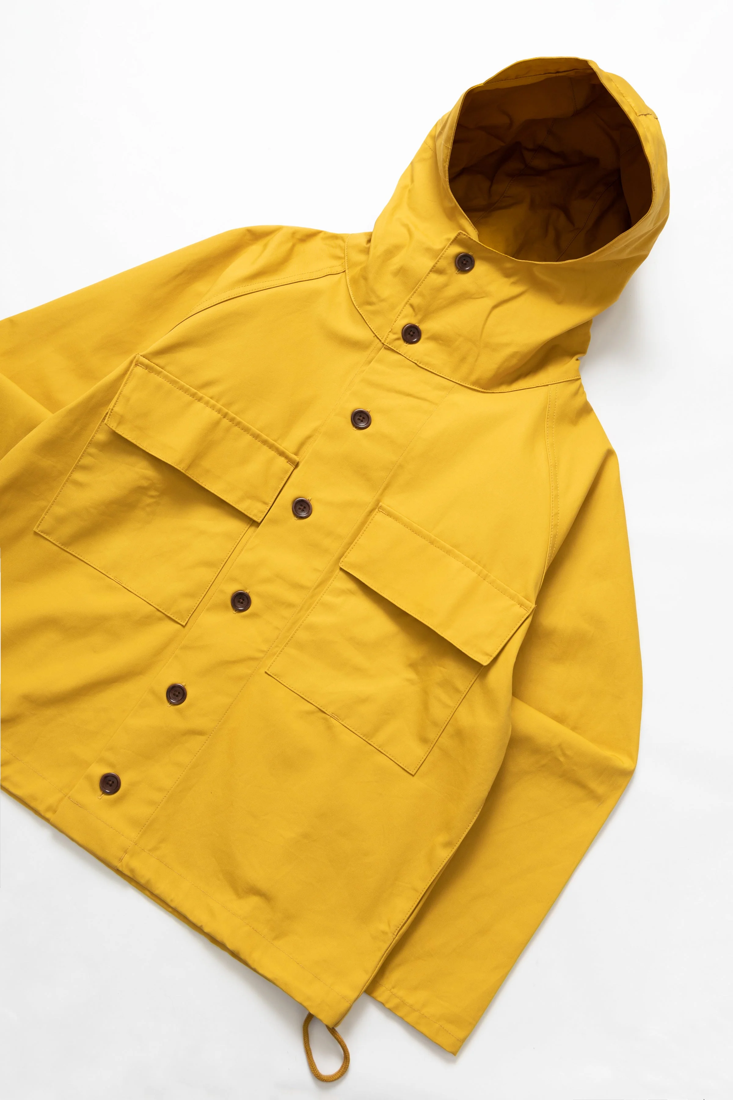 Service Works - Waxed Cotton Allotment Parka - Ochre - Image 2