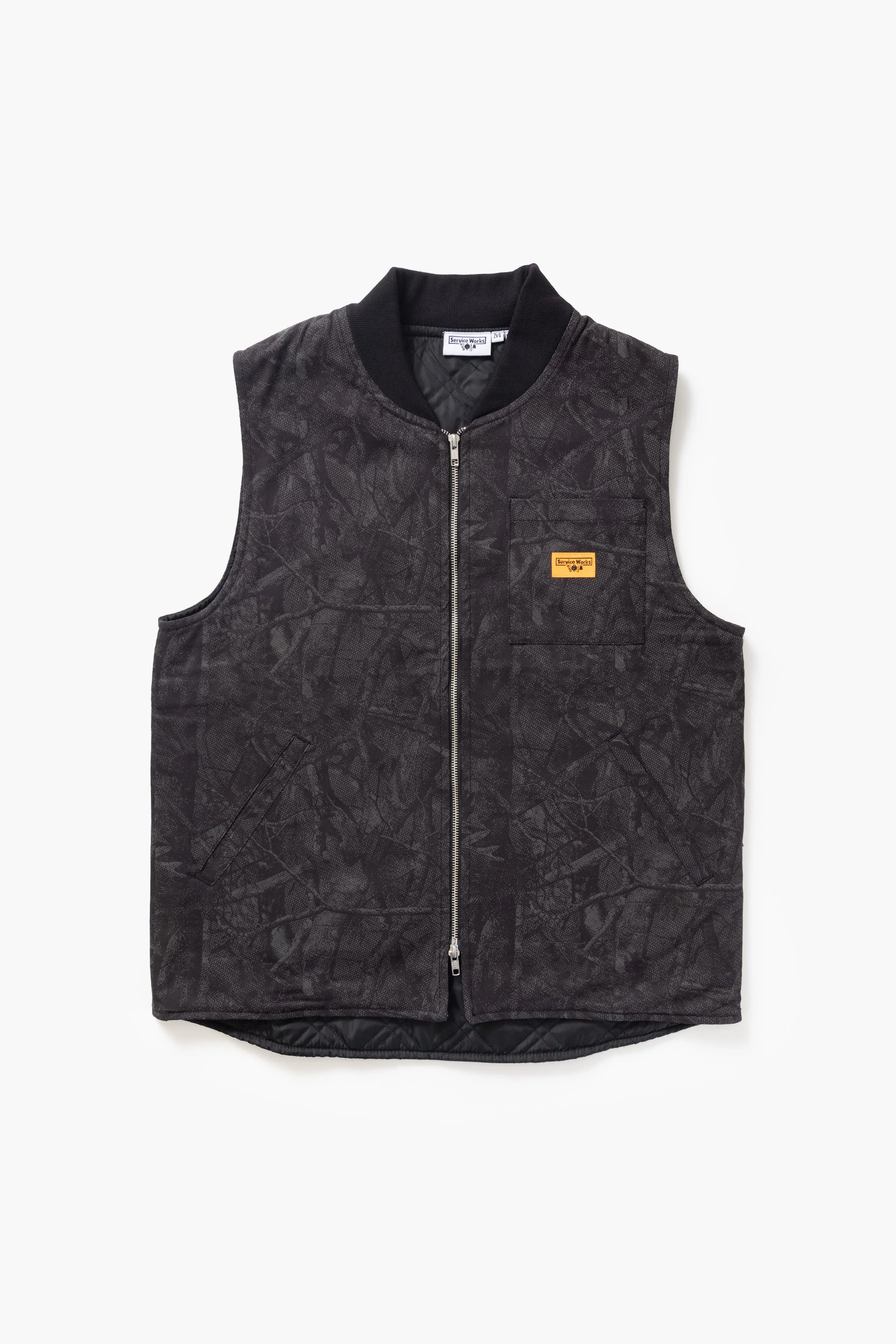 Service Works - Xerox Camo Padded Work Vest - Mono