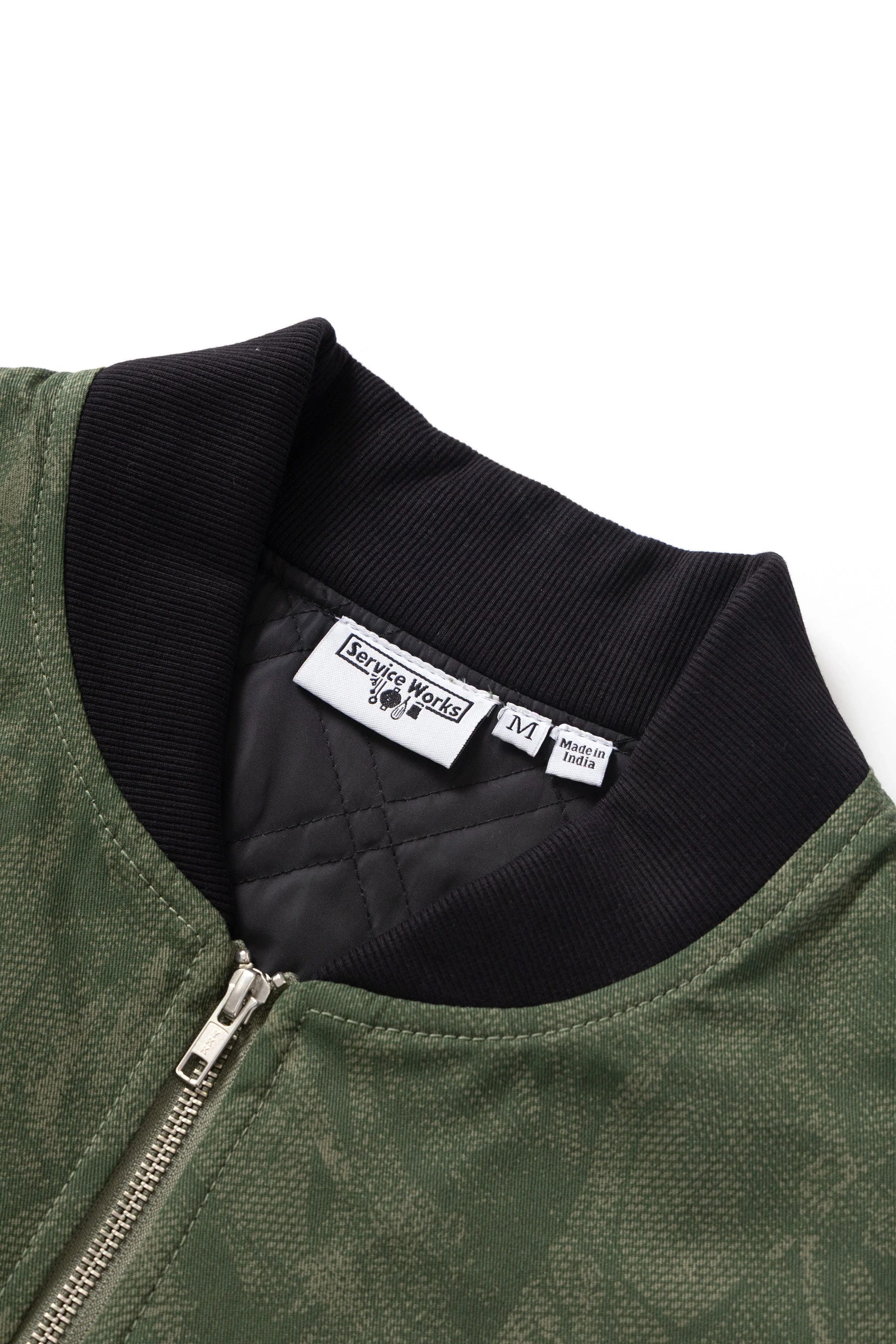Service Works - Xerox Camo Padded Work Vest - Olive - Image 5