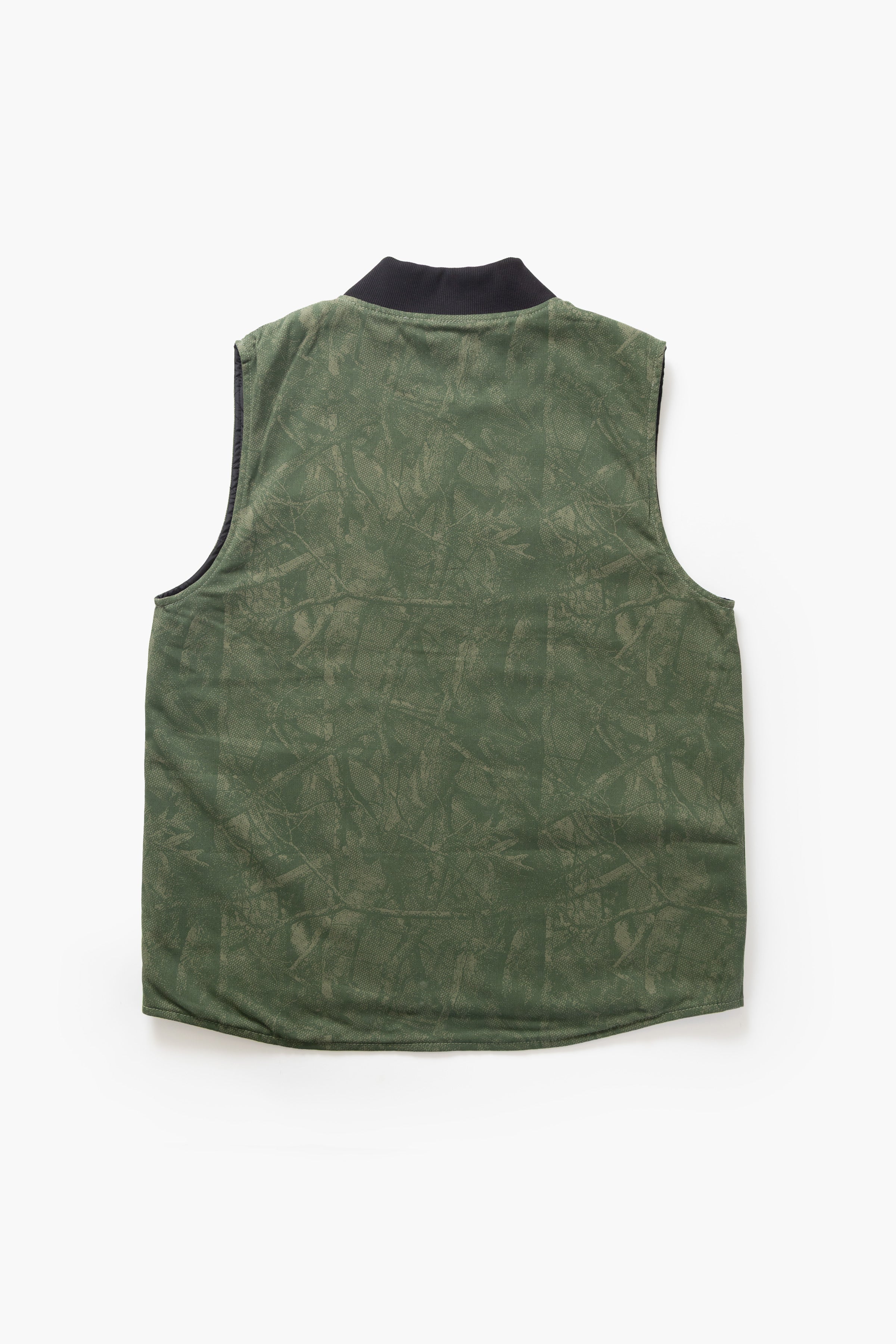 Service Works - Xerox Camo Padded Work Vest - Olive - Image 8